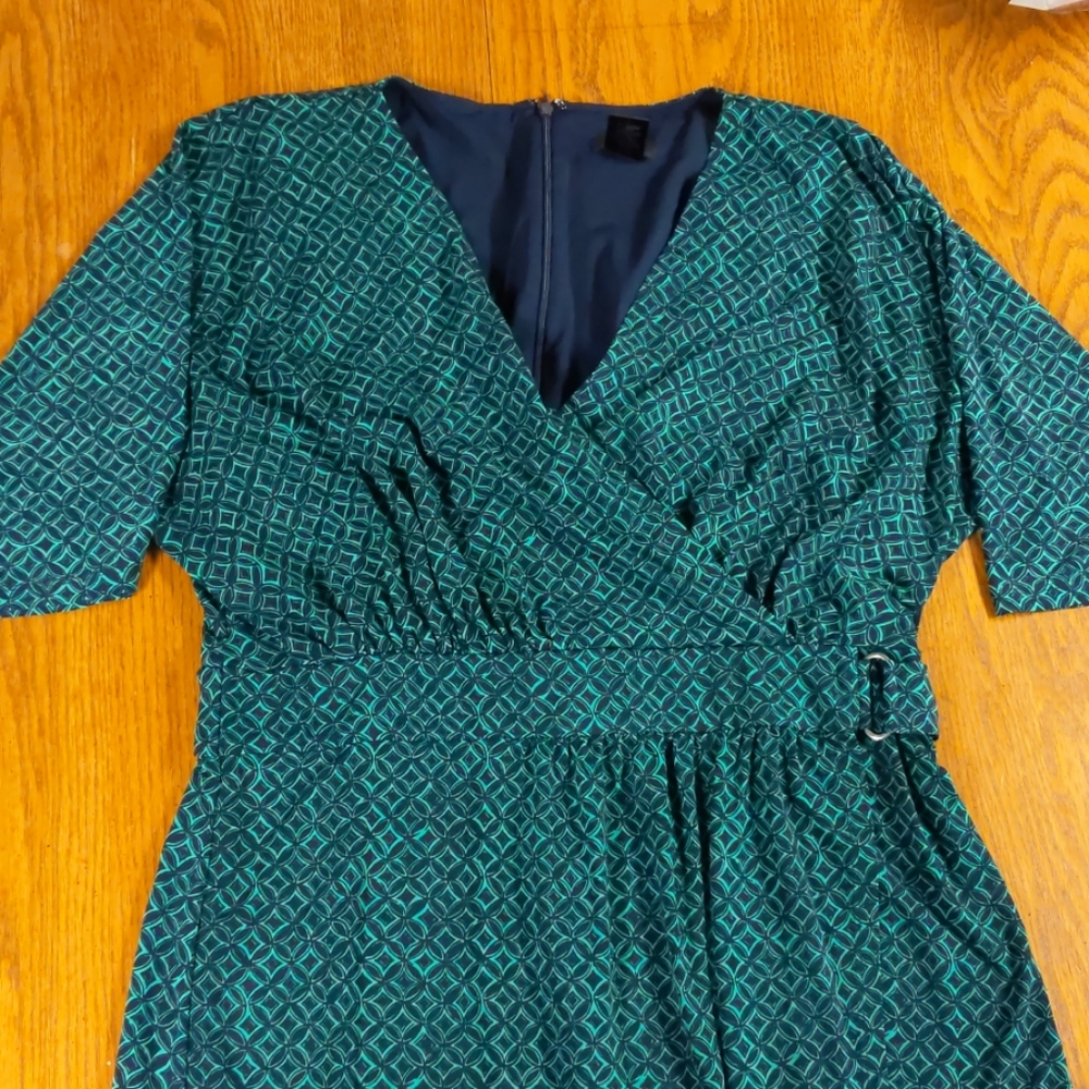 Ann Taylor Factory Faux Wrap Style Dress